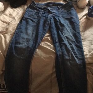 Dark Wash blue denim jeans